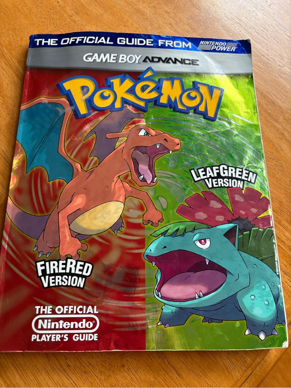 Vintage Original Pokemon FireRed & LeafGreen Official Player's Guide 2004